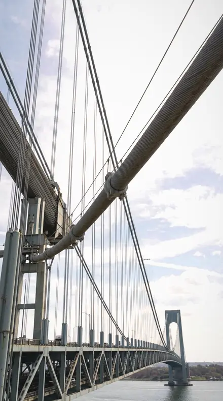 Graded with Places Library: The bridge, held against the sky